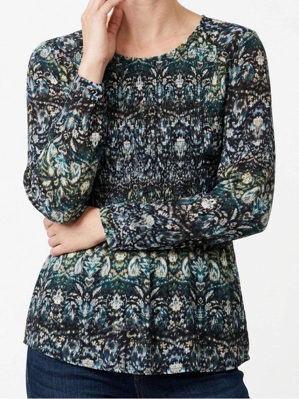 ✌️4 for $20✌️ J.Jill tunic length blouse